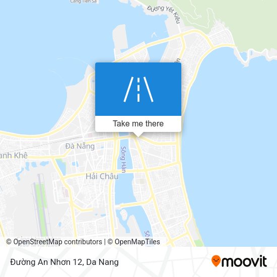 Đường An Nhơn 12 map