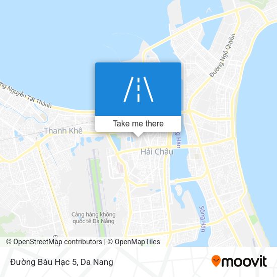Đường Bàu Hạc 5 map