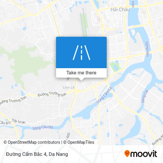 Đường Cẩm Bắc 4 map