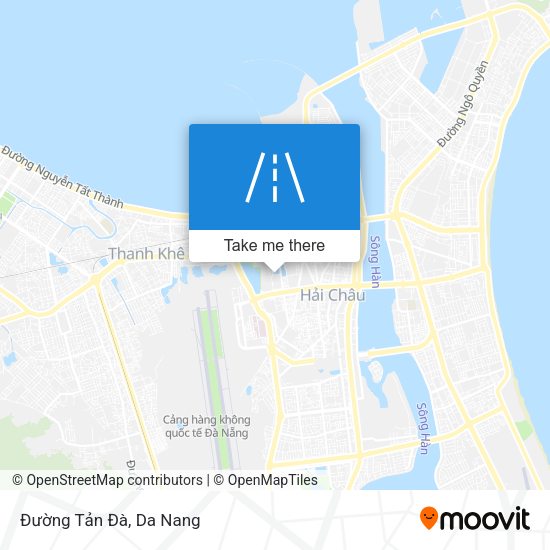 Đường Tản Đà map