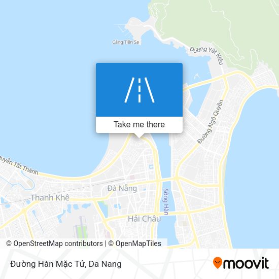 Đường Hàn Mặc Tử map