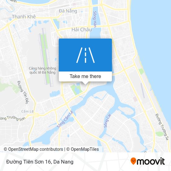 Đường Tiên Sơn 16 map