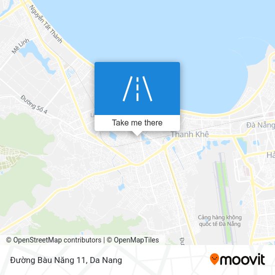 Đường Bàu Năng 11 map