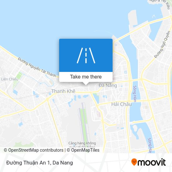 Đường Thuận An 1 map