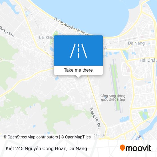 Kiệt 245 Nguyễn Công Hoan map