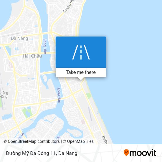 Đường Mỹ Đa Đông 11 map