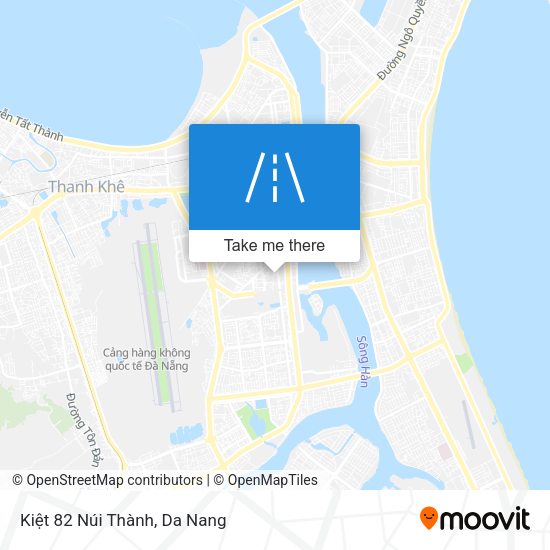 Kiệt 82 Núi Thành map