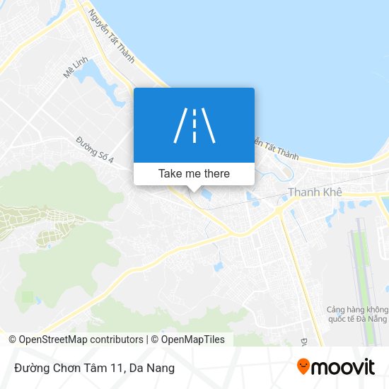 Đường Chơn Tâm 11 map
