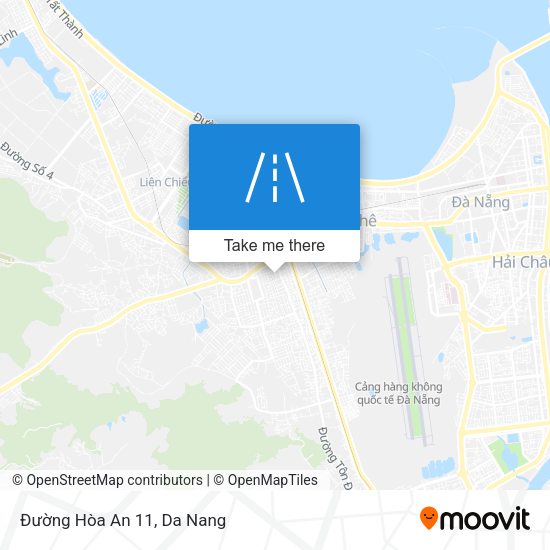 Đường Hòa An 11 map