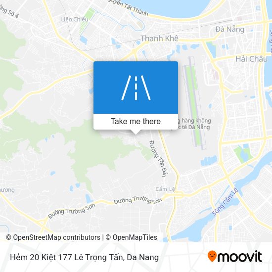 Hẻm 20 Kiệt 177 Lê Trọng Tấn map