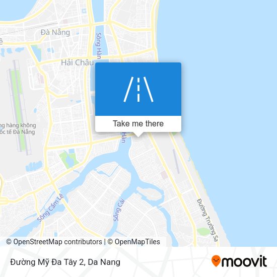 Đường Mỹ Đa Tây 2 map