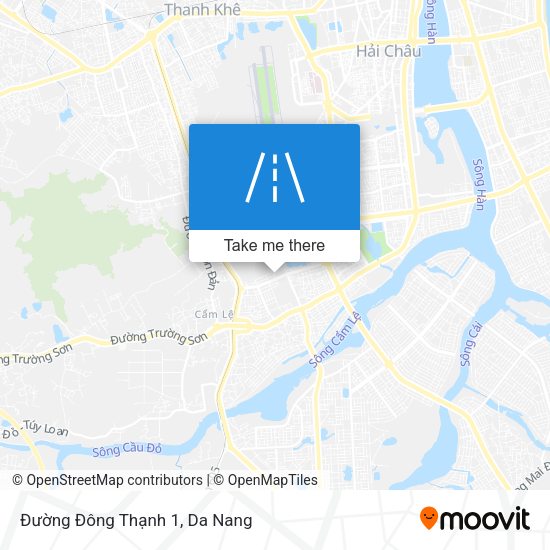 Đường Đông Thạnh 1 map