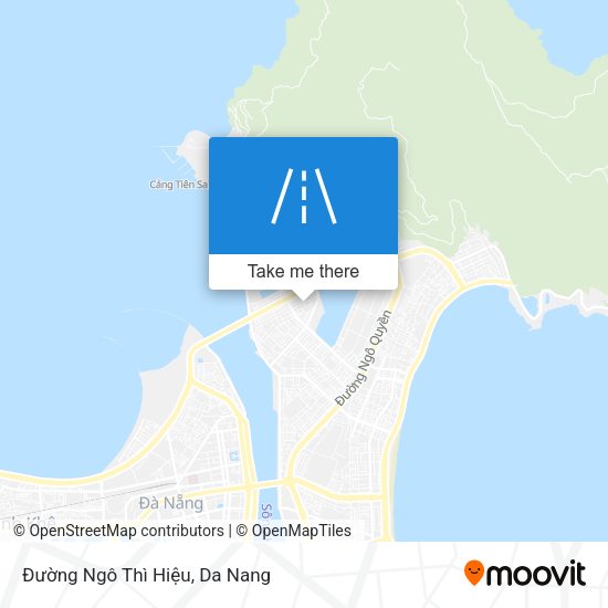 Đường Ngô Thì Hiệu map
