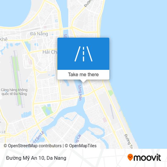 Đường Mỹ An 10 map