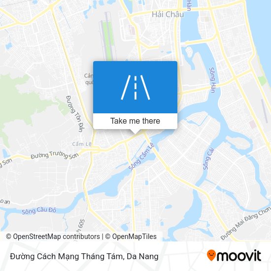 Đường Cách Mạng Tháng Tám map