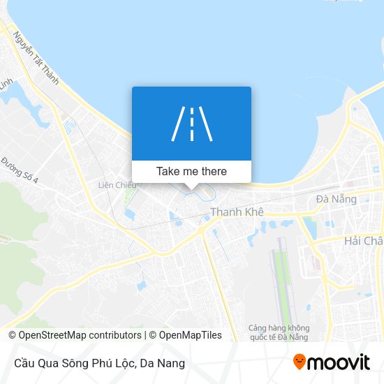Cầu Qua Sông Phú Lộc map