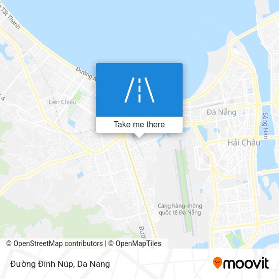 Đường Đinh Núp map