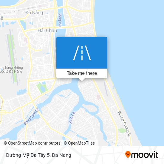 Đường Mỹ Đa Tây 5 map