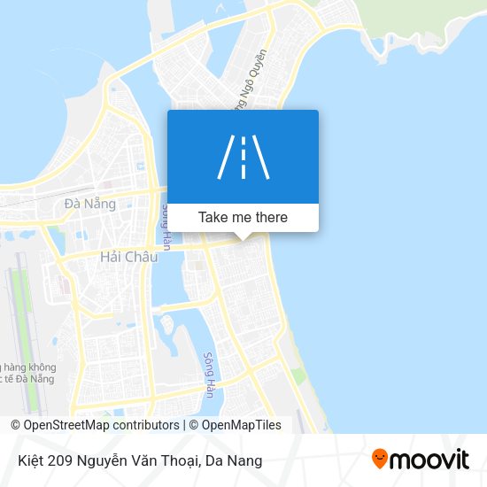 Kiệt 209 Nguyễn Văn Thoại map