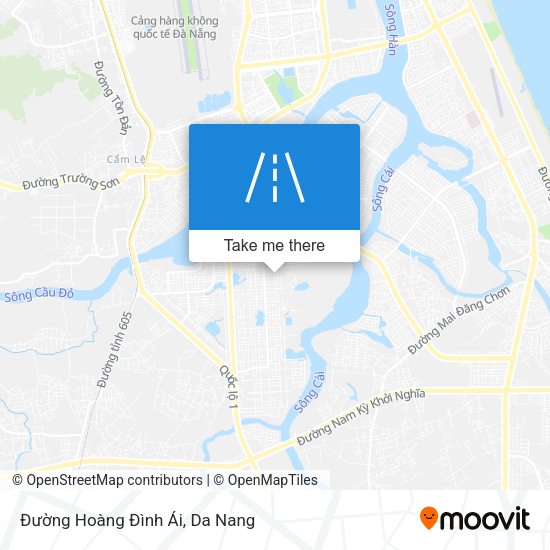 Đường Hoàng Đình Ái map