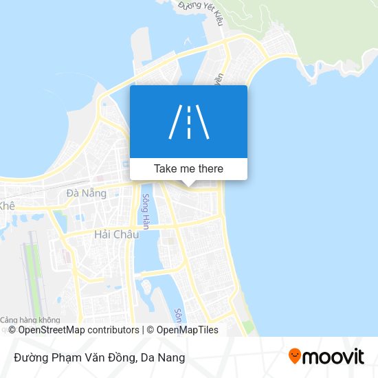 Đường Phạm Văn Đồng map