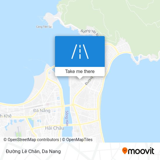 Đường Lê Chân map