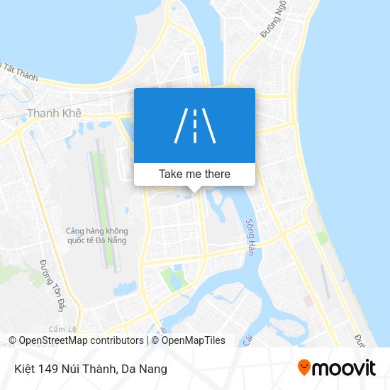 Kiệt 149 Núi Thành map
