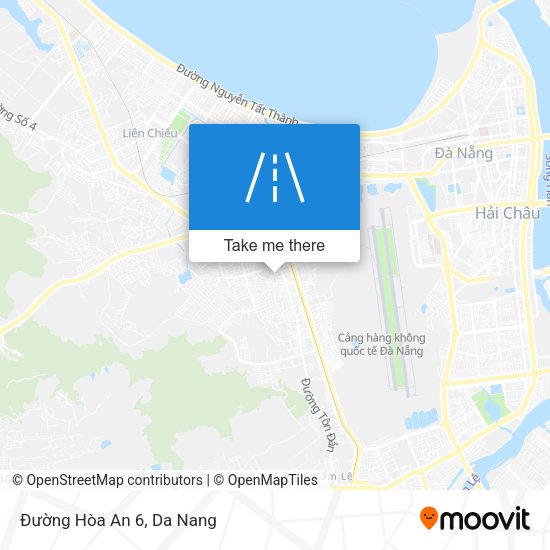 Đường Hòa An 6 map