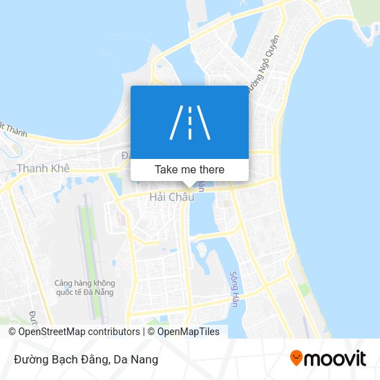 Đường Bạch Đằng map