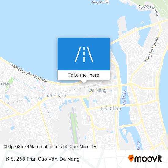 Kiệt 268 Trần Cao Vân map