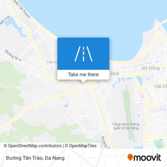 Đường Tân Trào map