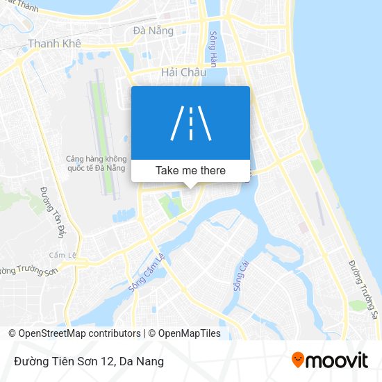 Đường Tiên Sơn 12 map