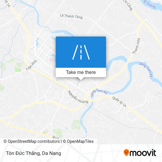 Tôn Đức Thắng map