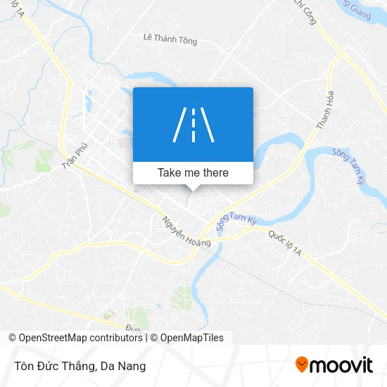 Tôn Đức Thắng map