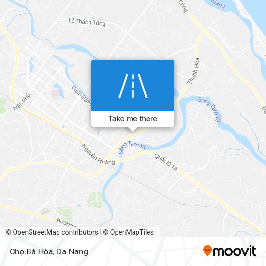 Chợ Bà Hòa map