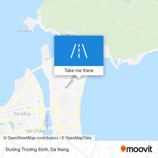 Đường Trương Định map