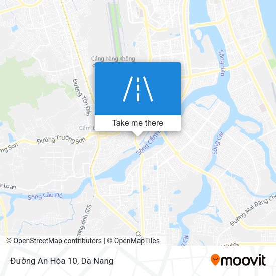 Đường An Hòa 10 map
