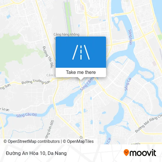 Đường An Hòa 10 map