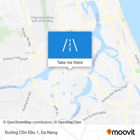 Đường Cồn Dầu 1 map