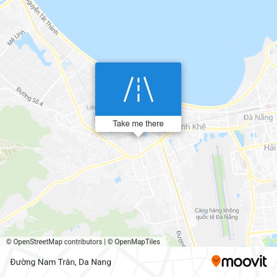 Đường Nam Trân map