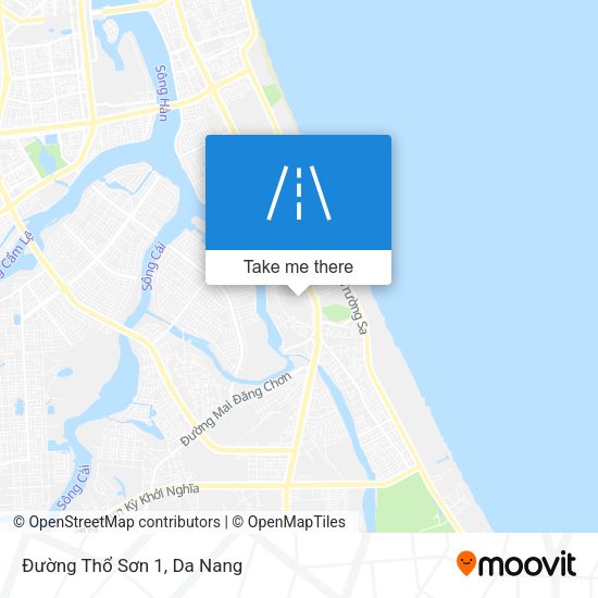 Đường Thổ Sơn 1 map
