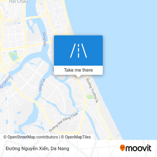 Đường Nguyễn Xiển map