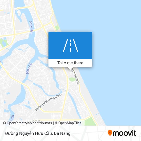 Đường Nguyễn Hữu Cầu map