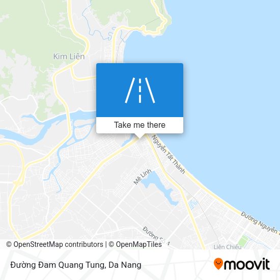 Đường Đam Quang Tung map
