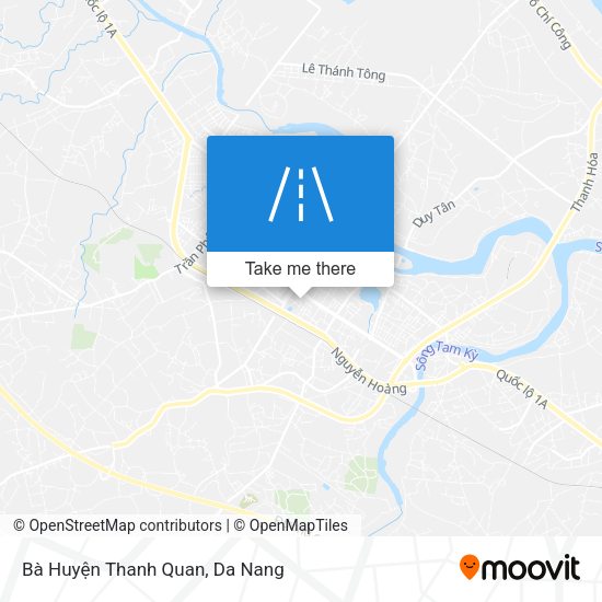 Bà Huyện Thanh Quan map