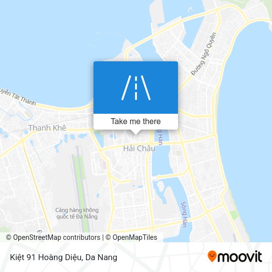 Kiệt 91 Hoàng Diệu map