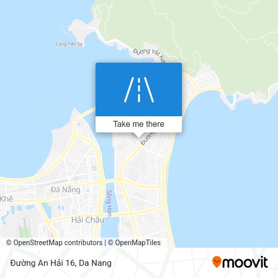 Đường An Hải 16 map