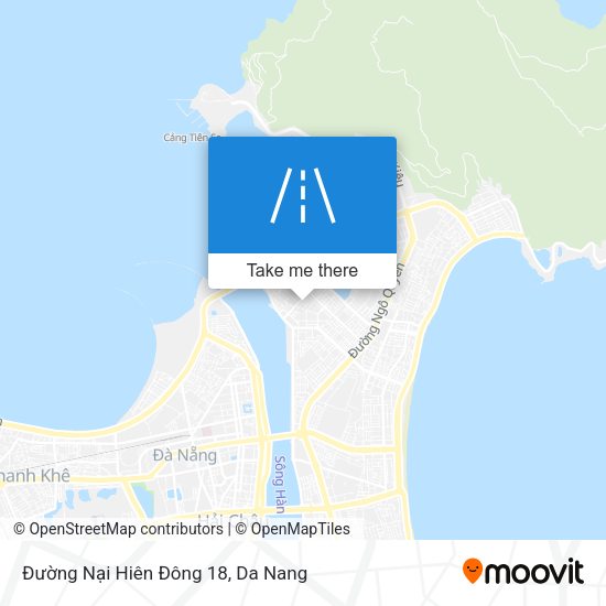 Đường Nại Hiên Đông 18 map