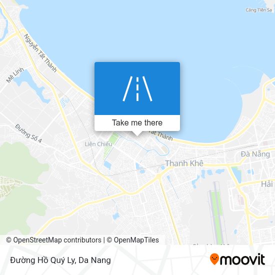 Đường Hồ Quý Ly map