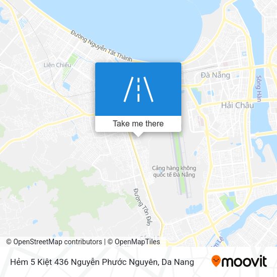 Hẻm 5 Kiệt 436 Nguyễn Phước Nguyên map